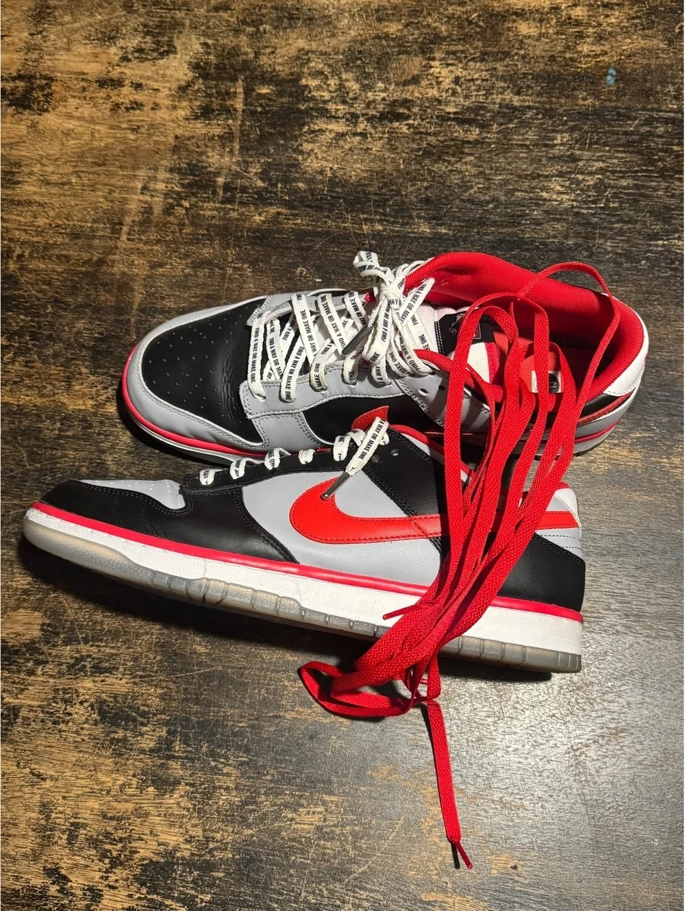 Leather sneakers, Nike Dunk Low Clark Atlanta University